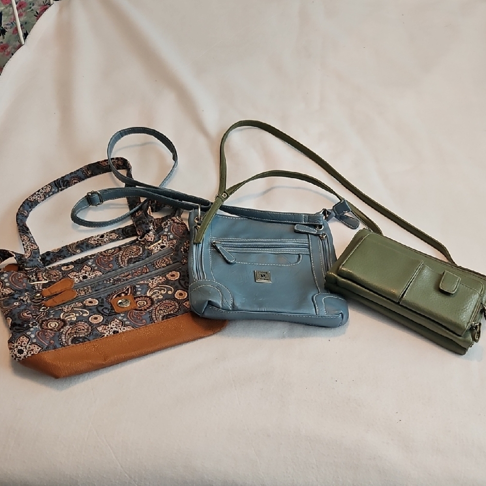Lot Of 3 Women's Crosdbody/Shoulder Bags
